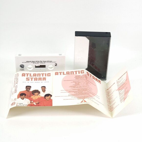 2 Atlantic Starr Cassettes All In The Name of Love & Secret Lovers The Best‎ Of - Picture 8 of 10